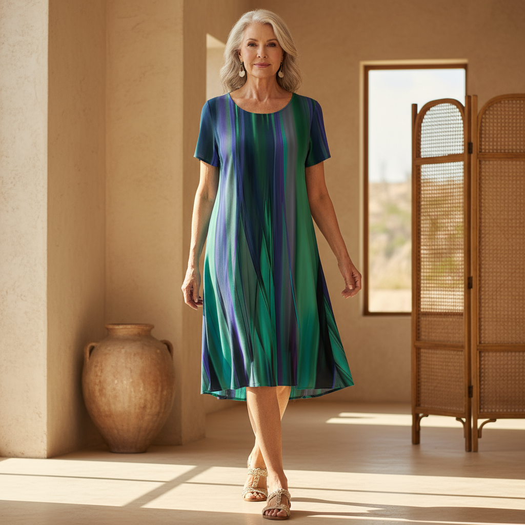 Genna™ | Casual Boho Gradient Dress