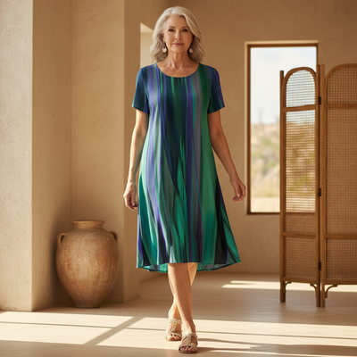 Genna™ | Casual Boho Gradient Dress