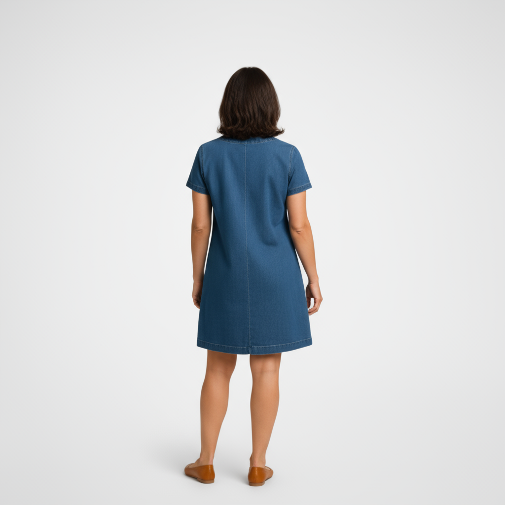 The Soft Denim Dress