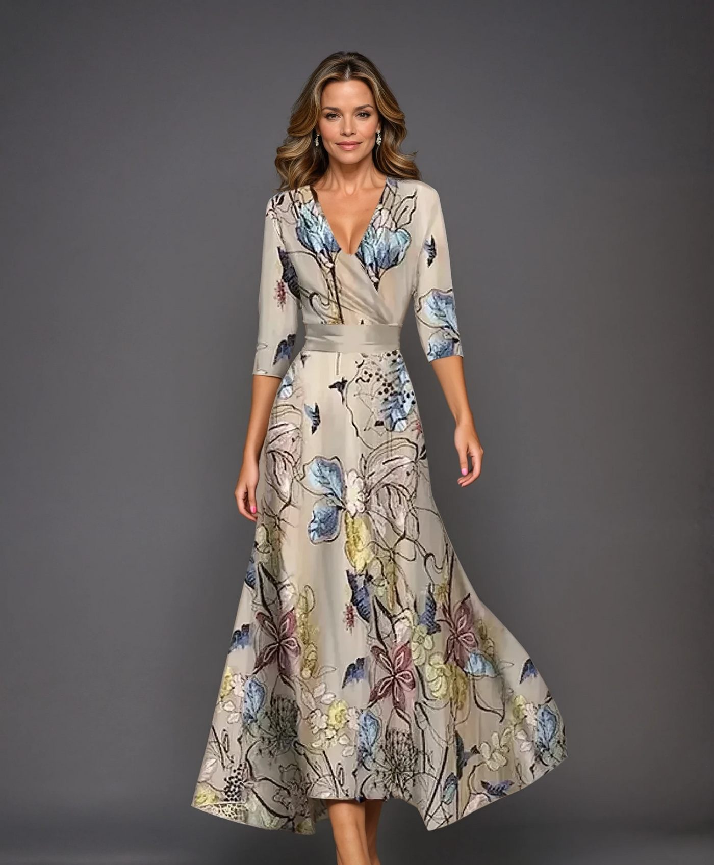 Emmily | Mid Sleeves Dress