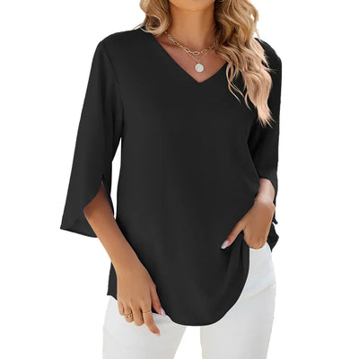 Esmira™ | V-neck blouse