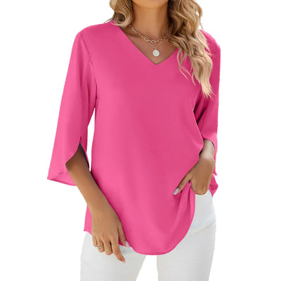 Esmira™ | V-neck blouse