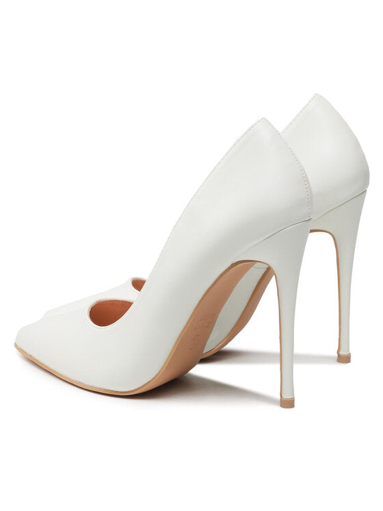 Monroe™ | White Heels