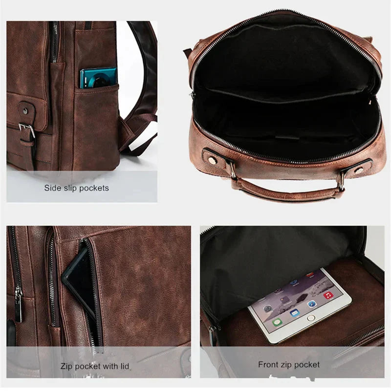 Londra | eather Backpack