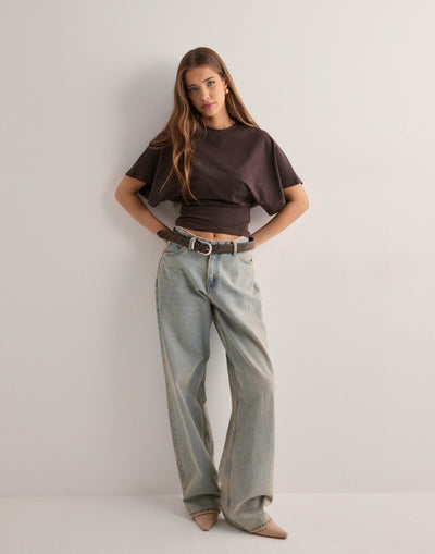 Rose | Wide Sleeve Tee