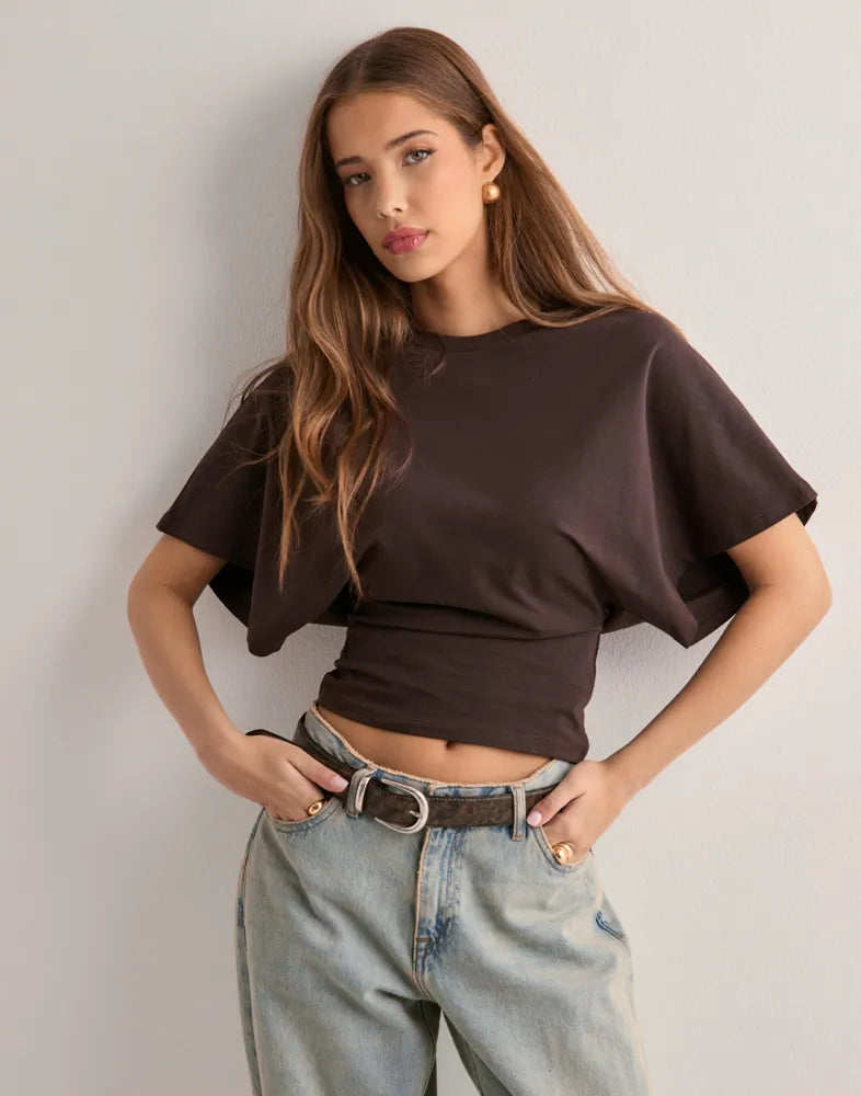 Rose | Wide Sleeve Tee