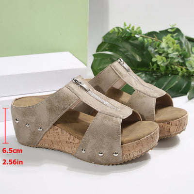 Laurelle™ | Stylish Wedge Sandals