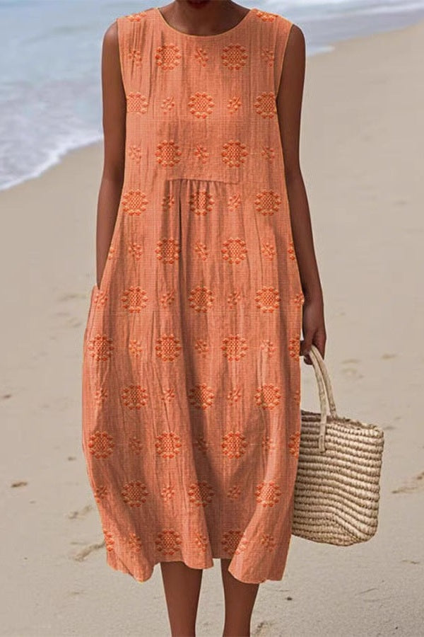 THE MEADOW STITCH | Sleeveless Dress