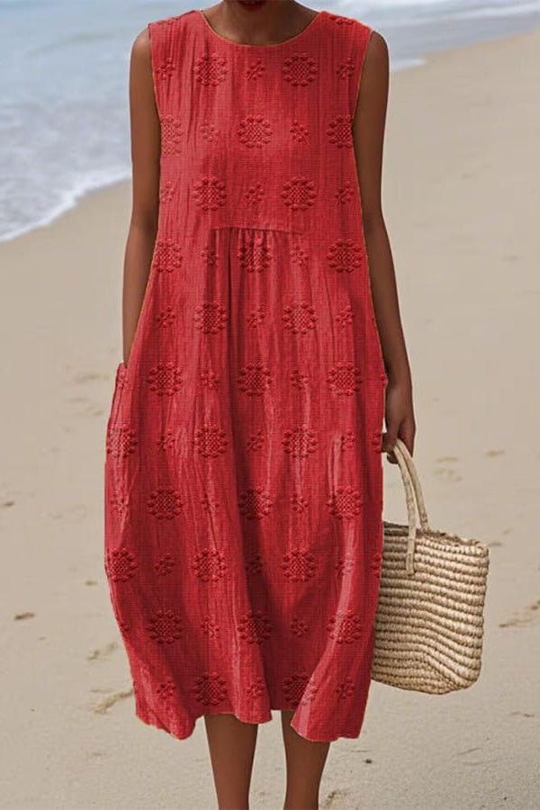 THE MEADOW STITCH | Sleeveless Dress