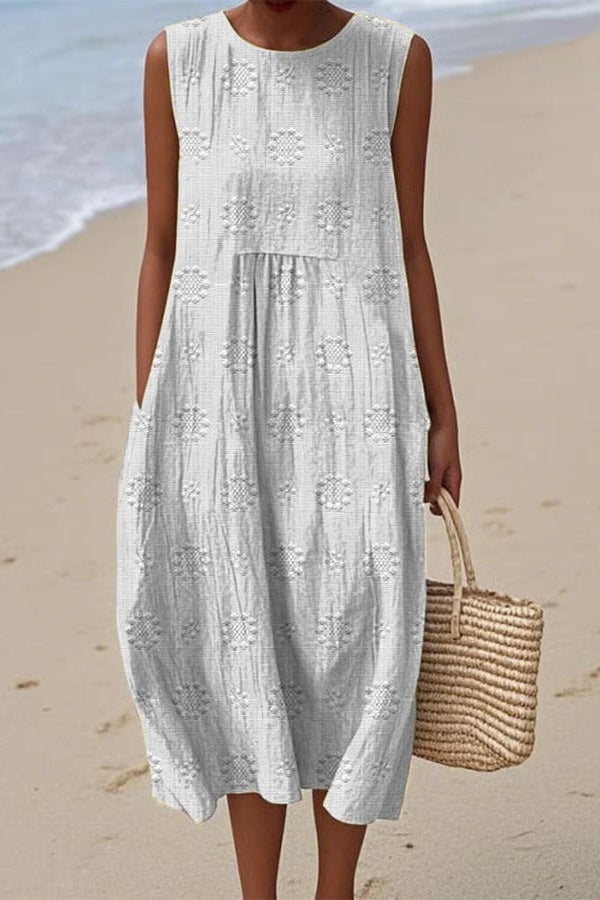 THE MEADOW STITCH | Sleeveless Dress