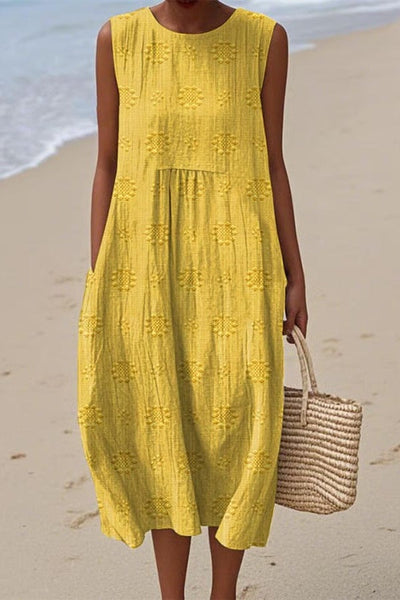 THE MEADOW STITCH | Sleeveless Dress