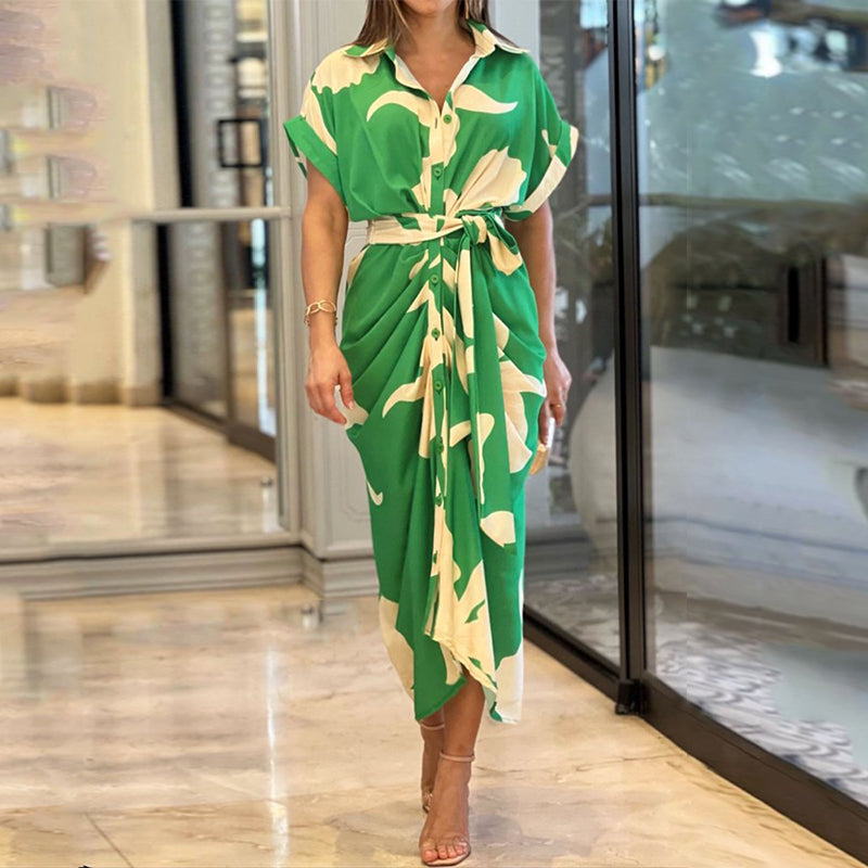 Ferne | Flounce Collar Dress